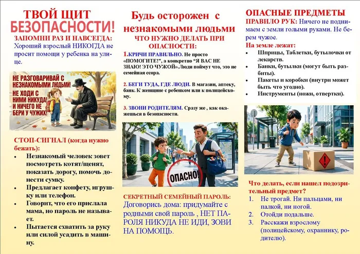буклет безопасность детей на улице2